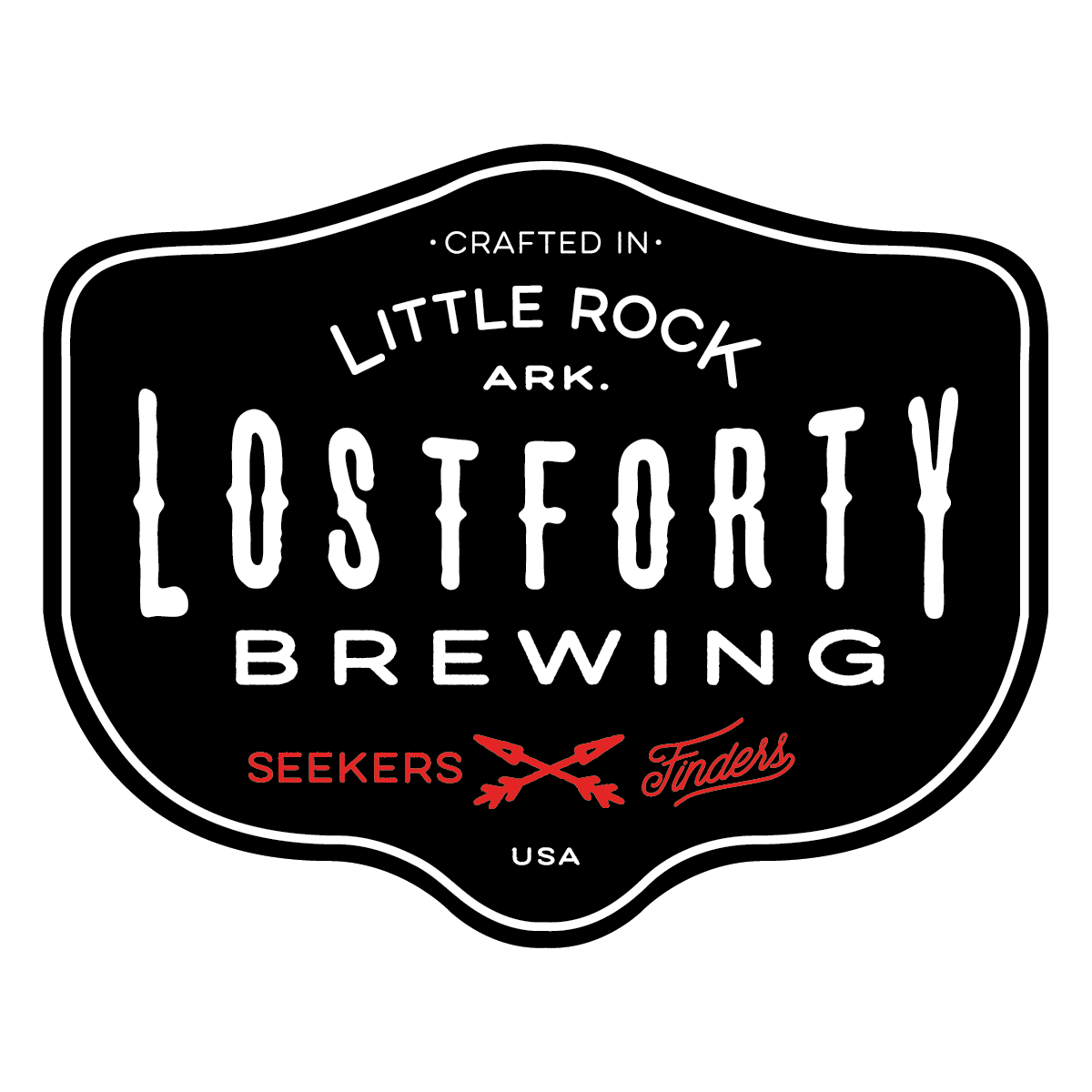 Lost 40 brewing logo